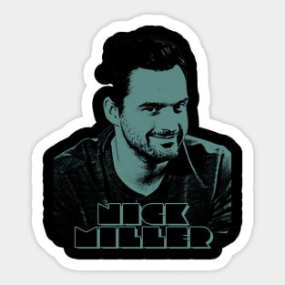 Nick Miller // 90s Aesthetic Design Sticker